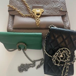 3 Handbags Large, Phone Case Bag, Evening Wallet Bag